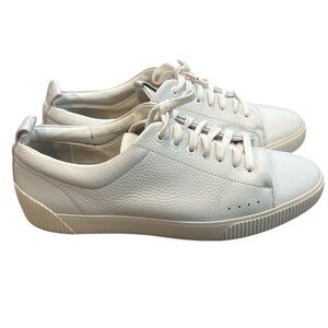 White leather, Hugo boss sneakers in a size 42